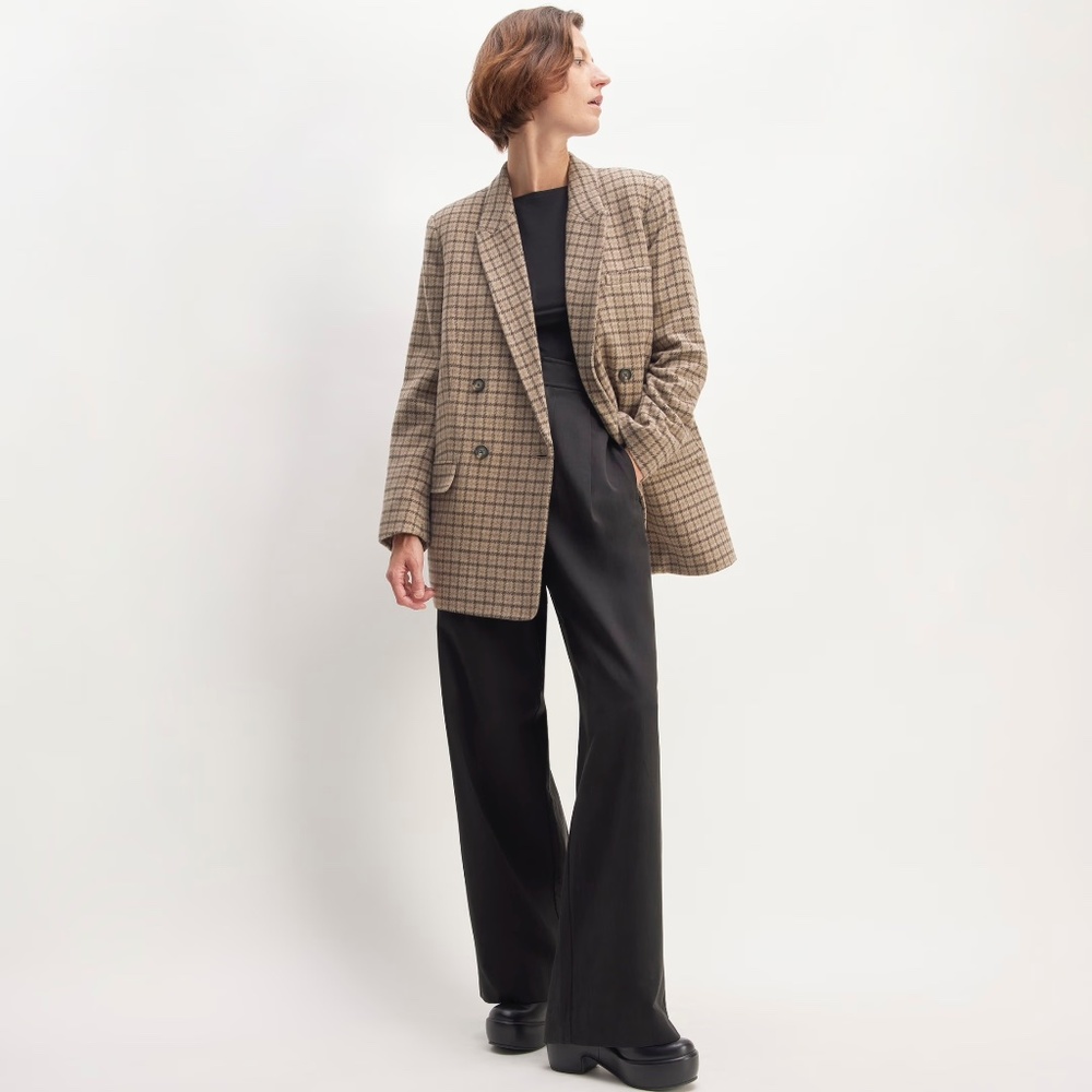 Everlane The ReWool® Double-Breasted Blazer
